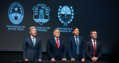Frigerio asumió la presidencia pro tempore de la Región Centro
