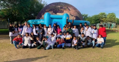 El planetario móvil regresa a Concordia con funciones especiales para las vacaciones de invierno