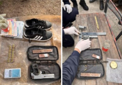 Allanaron una vivienda por el robo a un kiosco y secuestraron droga, un arma y municiones