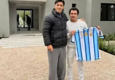 Lisandro Martínez recupera energías en Gualeguay tras la Copa del Mundo