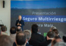 Frigerio presentó el seguro multirriesgo para Entre Rios de maíz junto a las principales aseguradoras del país