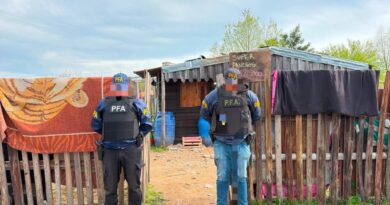 Cerraron un punto de venta de drogas en zona sur de Concordia y detuvieron a cuatro personas