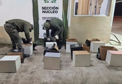Un control en Concordia descubrió 212 kilos de marihuana enviados en encomiendas