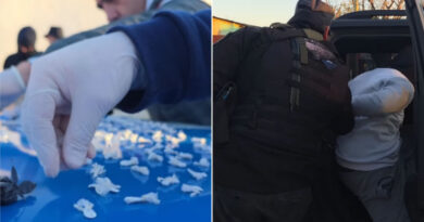 Detuvieron a un hombre con 150 envoltorios de cocaína y marihuana en barrio Constitución