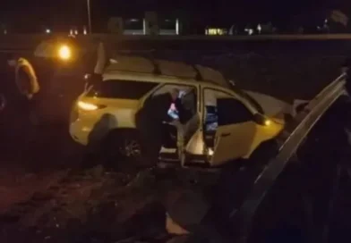 Cinco personas resultaron heridas tras un despiste en la Ruta 14