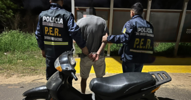 Robó una moto en San Salvador y terminó detenido cuando ingresaba a Concordia