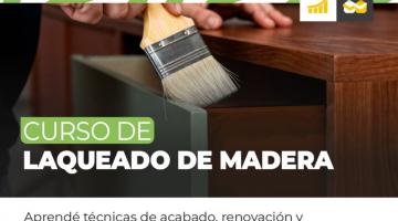 NUEVO CURSO GRATUITO DE LAQUEADO DE MADERA