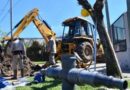 PREVIO A LA REPAVIMENTACIÓN, EL MUNICIPIO REALIZA EL RECAMBIO DE VÁLVULAS Y CONEXIONES DE AGUA Y CLOACAS EN CALLE RICARDO ROJAS