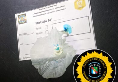 Operativo Saturación en Concordia: secuestraron cocaína y retuvieron una motocicleta