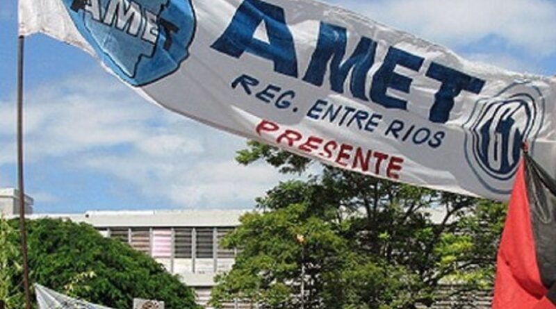 AMET anticipó que también rechazará la propuesta salarial de la paritaria docente