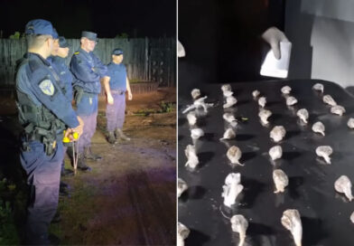 Un hombre fue detenido con 68 envoltorios de marihuana durante un operativo policial