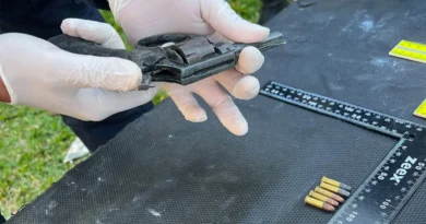Detuvieron a un adolescente de 16 años que llevaba un revólver calibre .22 en la cintura