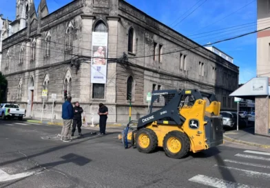 Embotellamientos en el centro de Concordia por trabajos de Obras Sanitarias