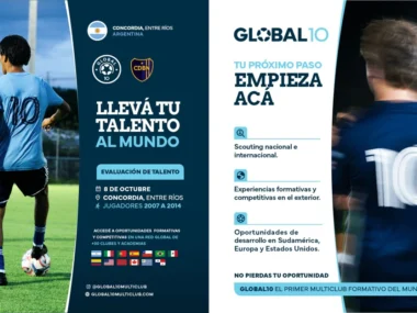Realizarán una prueba de jugadores de categorías 2007 a 2014 en Defensores de Nebel para futbolistas