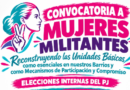 Mujeres peronistas de Concordia convocan a un encuentro para debatir la reconstrucción partidaria y recuperar el trabajo territorial