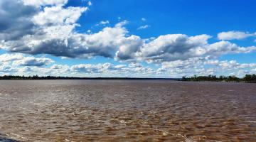 ALTURA DEL RÍO URUGUAY FRENTE AL PUERTO DE CONCORDIA