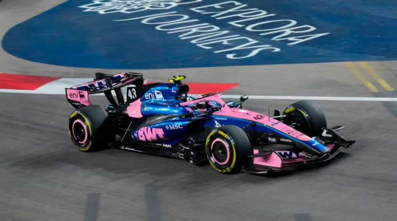 Fórmula 1: Colapinto abandonó el GP de Singapur por problemas en su auto