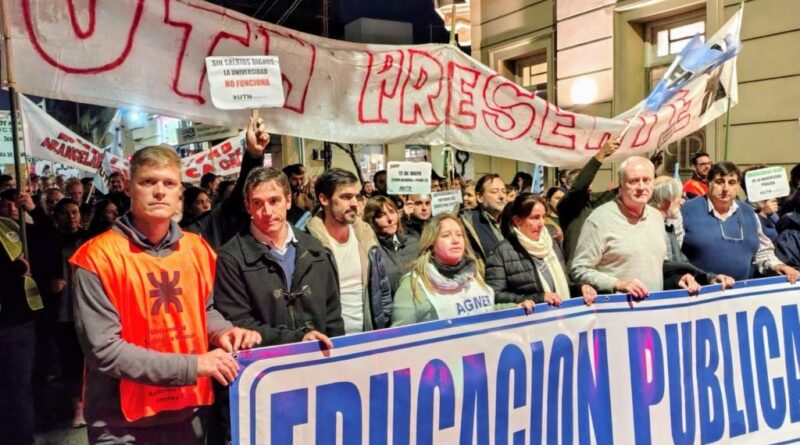 Concordia: La Multisectorial en defensa de la educación pública ultima detalles organizativos de la 5ª Marcha Federal Universitaria