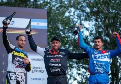 Concordiense se quedó con la última carrera del Flat Track