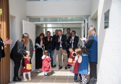 Frigerio inauguró obras educativas y recorrió trabajos de infraestructura en Federación