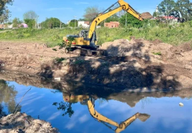 Durante el fin de semana se completó gran parte de la limpieza del arroyo Manzores