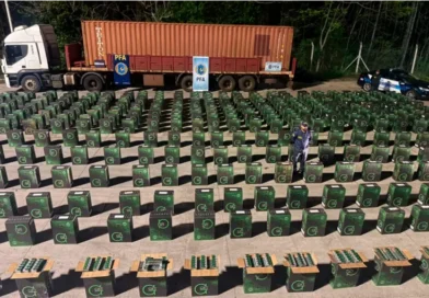 Interceptaron un camión con 300 mil atados de cigarrillos ilegales sobre la Ruta 14