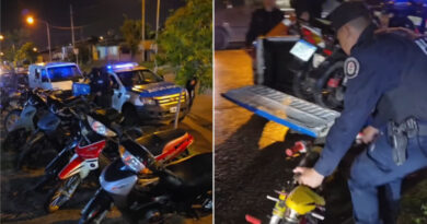 Retuvieron diez motocicletas por falta de documentación en un operativo de control