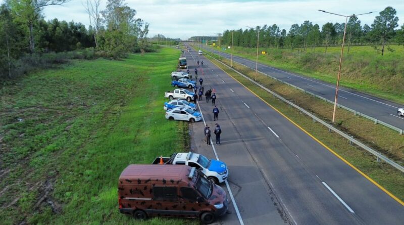 Operativo en las salidas e ingresos de Concordia: controlaron más de 450 personas y detuvieron a dos prófugos