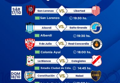 La Liga Concordiense programó la séptima fecha del Torneo Clausura: días, horarios y canchas