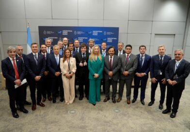 Frigerio busca en París inversiones para ampliar la producción y generar empleo en Entre Ríos