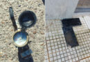 Encontraron a un joven con un medidor de agua robado en una ciclovía