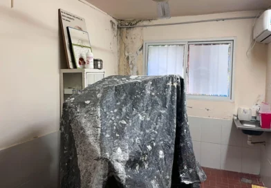 El centro de salud de Villa Zorraquín tiene tres salas cerradas tras la tormenta de julio