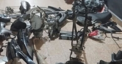 Robaron una moto en pleno centro y la Policía la encontró desarmada pocas horas después