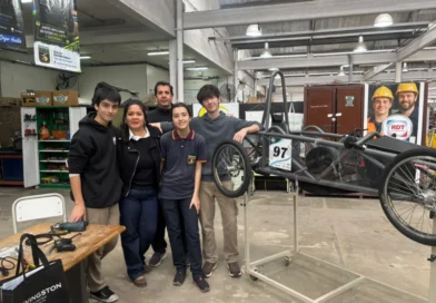 Estudiantes de Técnica N° 1 preparan el auto para competir un nuevo Desafío ECO YPF