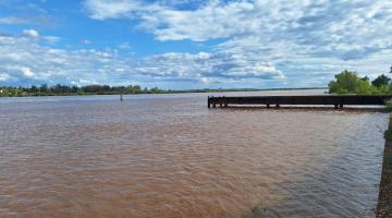 EVACUACIONES PREVENTIVAS Y ALTURA DEL RÍO URUGUAY FRENTE AL PUERTO DE CONCORDIA