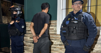Concordia: intentó ocultar 25 envoltorios de cocaína en la boca y terminó detenido